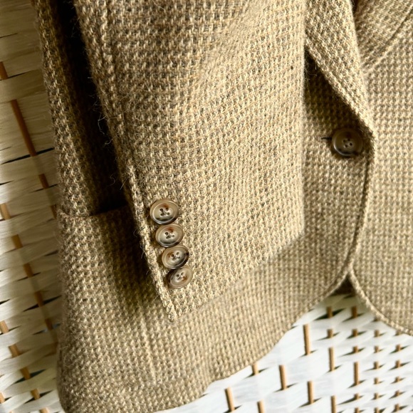Ralph Lauren size 12 tweed wool jacket women’s - Picture 4 of 6